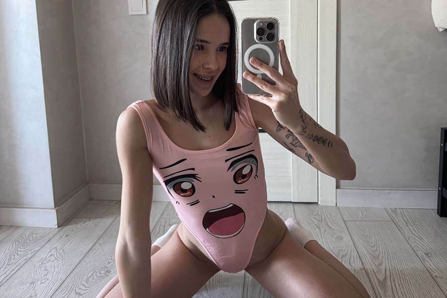 Model Tina in Kinshasa